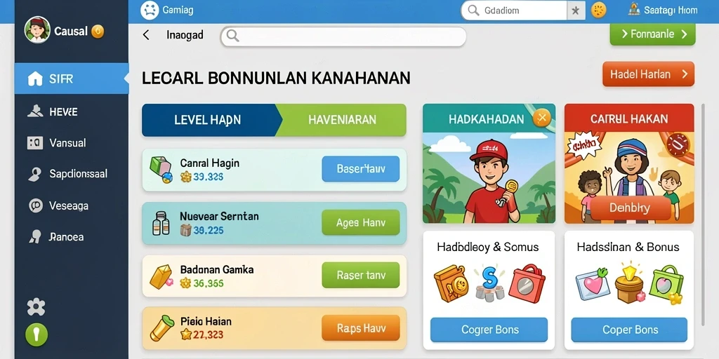 Berbagai mode permainan yang tersedia untuk semua pemain.