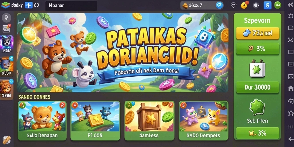 Level petualangan menantang yang siap dijelajahi.