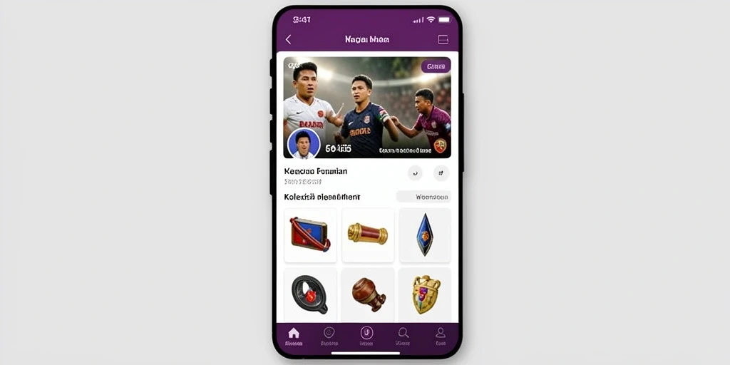 Leaderboards yang menunjukkan peringkat pemain secara real-time.