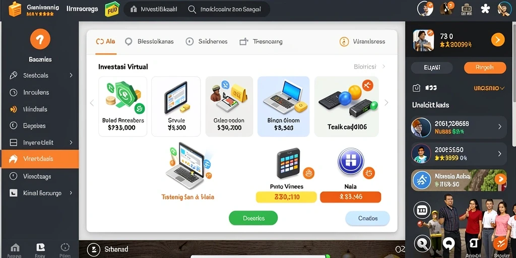 Grafik yang memukau dan karakter yang dinamis.