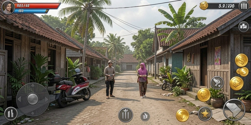 Level baru yang menantang untuk dijelajahi.