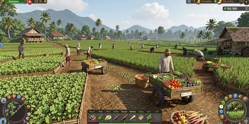 Sistem leveling yang memuaskan dan seru.