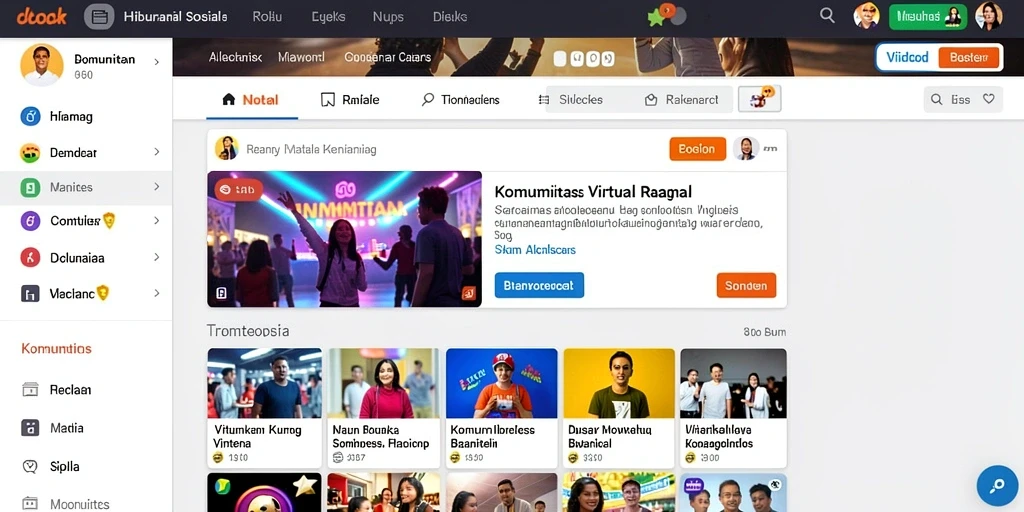 Fitur misi harian yang mengasyikkan.