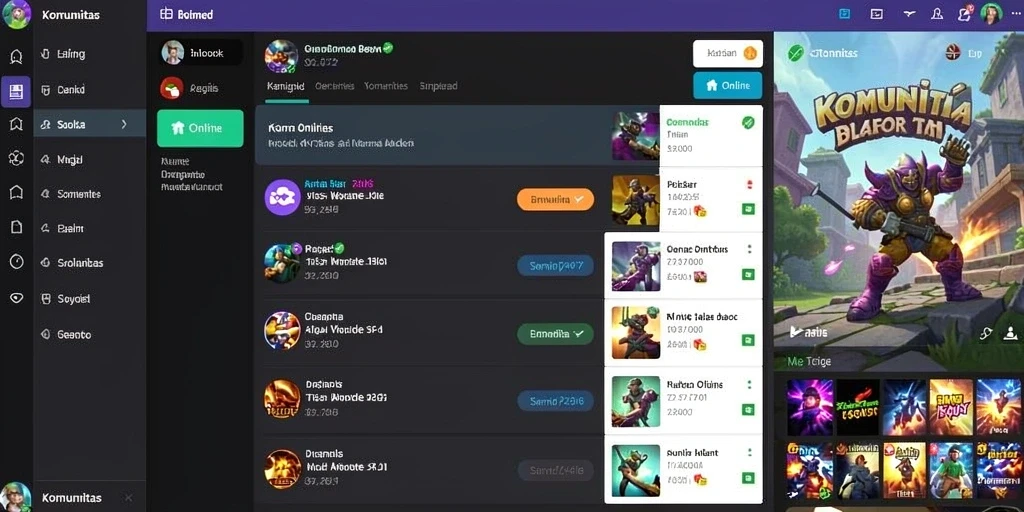 Tangkapan layar menggambarkan mode multiplayer yang seru.